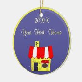 Erste Zuhause Ornament (Links)