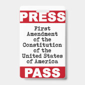 Erste Zusatzpresse Ausweis (Rückseite)