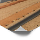 Erste zwei Pyramiden von Gizeh Poster (Ecke)