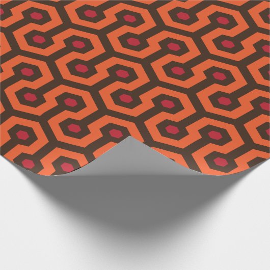 Ersteigbare Größe übersehen Geschenkpapier (Ecke)