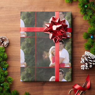 Erstelle benutzerdefinierte personalisierte Foto-T Geschenkpapier