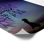 Erstelle das Leben, das du nicht warten kannst, bi Poster (Ecke)