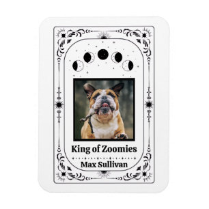 Erstelle Dein Eigene Foto-Tarot-Hunde-Liebhaber-Ha Magnet