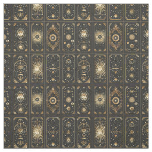 Erstelle Dein Eigener Eleganter Gold Tarot Schwarz Stoff