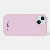 Erstelle Dein Eigener iPhone-Case iPhone 15 Hülle (Rückseite (Horizontal))