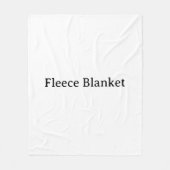 Erstelle Dein eigenes 127x152cm Fleecedecke (Vorderseite)