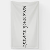 Erstelle dein eigenes banner (Vertikal)