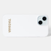 Erstelle Dein eigenes Barely There iPhone 15 Case (Rückseite (Horizontal))
