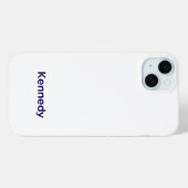 Erstelle Dein eigenes Barely There iPhone 15 Plus Case-Mate iPhone Hülle (Rückseite (Horizontal))