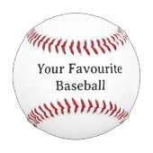 Erstelle dein eigenes Baseball (Rückseite)