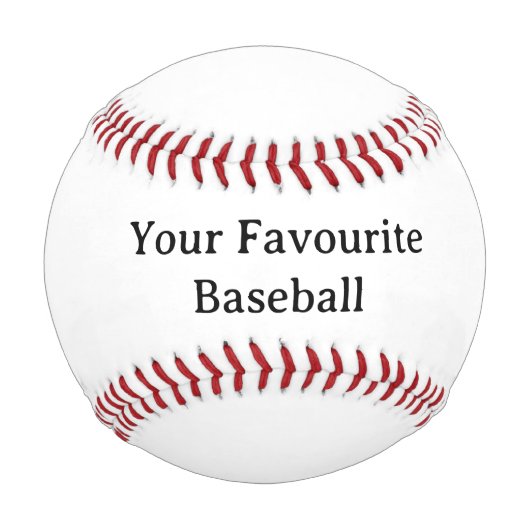 Erstelle dein eigenes Baseball (Vorderseite)