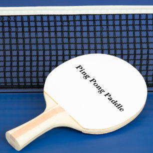 Erstelle dein eigenes benutzerdefiniertes tischtennis schläger