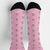ERSTELLE-DEIN-EIGENES Benutzerdefiniertes Upload-D Socken (Oben)