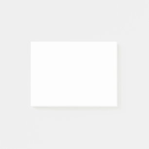 Erstelle dein eigenes benutzerdefiniertes Weiß Post-it Klebezettel