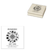 Erstelle Dein eigenes Böser Blick Doppel-Mondphase Gummistempel (Stempel)