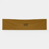 Erstelle dein eigenes Braun Banner (Horizontal)