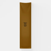Erstelle dein eigenes Braun Banner (Vertikal)