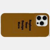 Erstelle dein eigenes Braun Case-Mate iPhone Hülle (Rückseite (Horizontal))