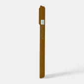 Erstelle dein eigenes Braun iPhone 15 Hülle (Linke Seite)