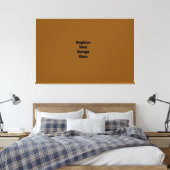 Erstelle Dein eigenes Braun Leinwanddruck (Insitu (Schlafzimmer))