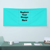 Erstelle dein eigenes Cyan Banner (Messe)