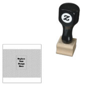 Erstelle dein eigenes Cyan Gummistempel (Stempel)