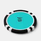 Erstelle dein eigenes Cyan Pokerchips (Einzeln)