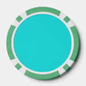 Erstelle dein eigenes Cyan Pokerchips (Rückseite)