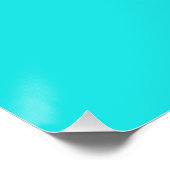 Erstelle dein eigenes Cyan Poster (Ecke)