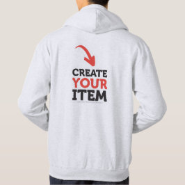 ERSTELLE-DEIN-EIGENES DIY Benutzerdefiniert Hochla Hoodie