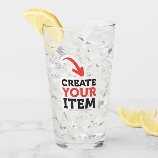 ERSTELLE-DEIN-EIGENES DIY Benutzerdefiniert Lade d Glas (Vorderseite Ice)
