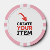 ERSTELLE-DEIN-EIGENES DIY Benutzerdefiniert Lade d Pokerchips (Vorderseite)
