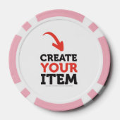 ERSTELLE-DEIN-EIGENES DIY Benutzerdefiniert Lade d Pokerchips (Rückseite)