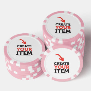 ERSTELLE-DEIN-EIGENES DIY Benutzerdefiniert Lade d Pokerchips