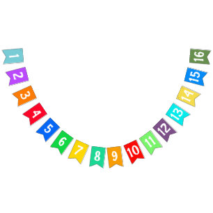 ERSTELLE-DEIN-EIGENES DIY individuelles TEXT-Desig Wimpelkette