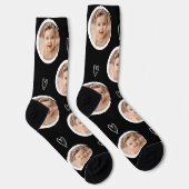 Erstelle Dein Eigenes Ein-Foto-Design Socken (Rechts)