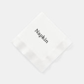 Erstelle Dein eigenes einfaches Cocktail-Papier mi Serviette (Ecke)