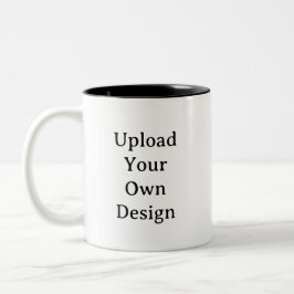 Erstelle Dein eigenes einfaches individuelles 11oz Zweifarbige Tasse