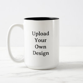 Erstelle Dein eigenes einfaches individuelles 425  Zweifarbige Tasse