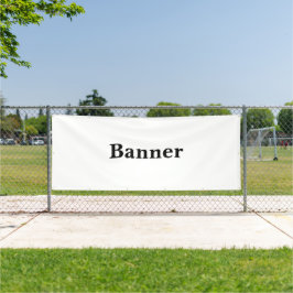 Erstelle Dein eigenes einfaches maßgeschneidertes  Banner