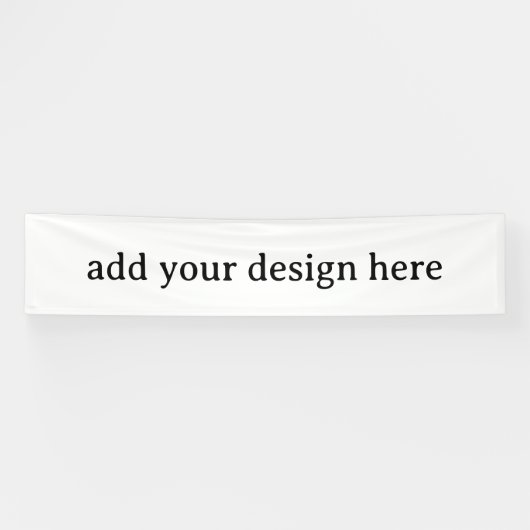 Erstelle Dein eigenes einfaches maßgeschneidertes Banner (Horizontal)