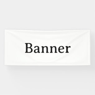 Erstelle Dein eigenes einfaches maßgeschneidertes  Banner