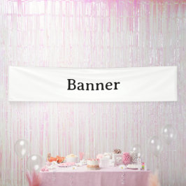 Erstelle Dein eigenes einfaches maßgeschneidertes  Banner