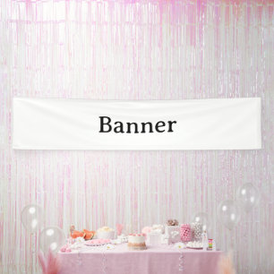 Erstelle Dein eigenes einfaches maßgeschneidertes  Banner