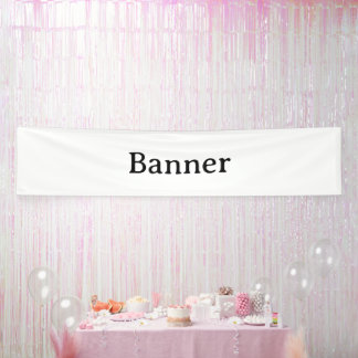 Erstelle Dein eigenes einfaches maßgeschneidertes Banner