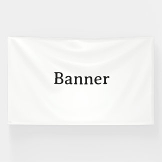 Erstelle Dein eigenes einfaches maßgeschneidertes Banner