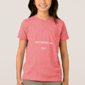 Erstelle dein eigenes einfaches Tri-Blend shirt (Vorderseite)