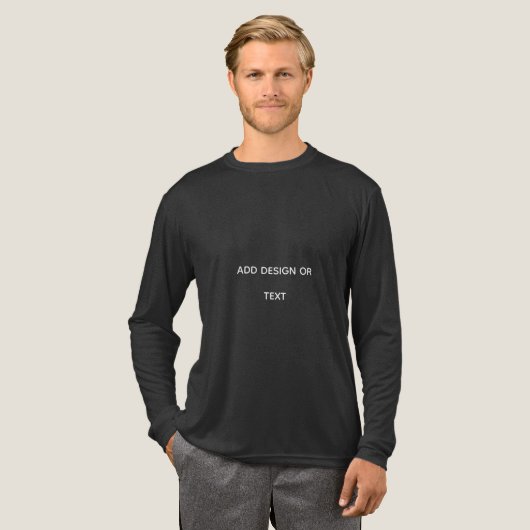 Erstelle dein eigenes einfaches Tri-Blend shirt (Volle Vorderseite)