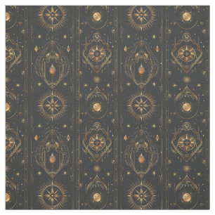 Erstelle Dein eigenes elegantes goldenes mystische Stoff