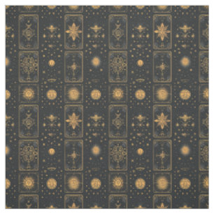 Erstelle Dein eigenes elegantes goldenes mystische Stoff